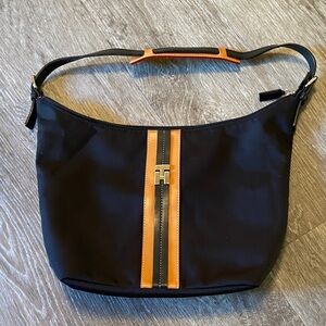 Black and Tan Tommy Hilfiger tote Bag/purse